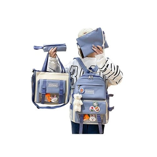 Ensemble Sac à dos d’écolier 4 pièces