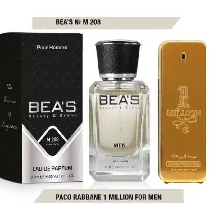 Parfum Bea’s Men M208 Paco Rabbane 1 Million