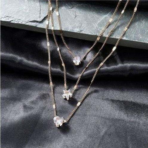 Collie pendentif étoile 🌟 en forme cœur