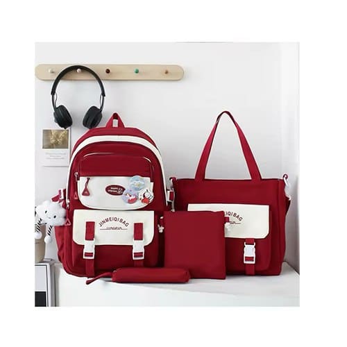 Ensemble Sac à dos d’écolier 4 pièces