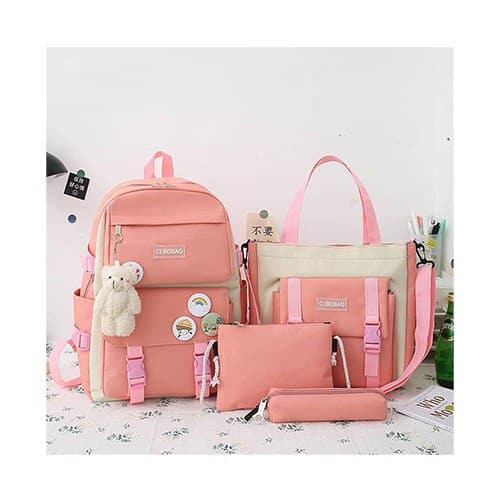 Ensemble Sac à dos d’écolier 4 pièces