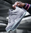 Basket Rétro Premium Jordan 4 Grise