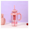 Bouteille D’Eau En Plastique Avec Paille 1.4L